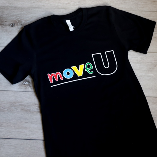 Move U Adult T-shirt (New)